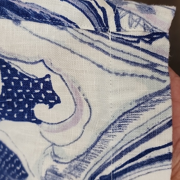 Chico's Paisley Pull on Capri Pants sz 3(XL) - Picture 5 of 9